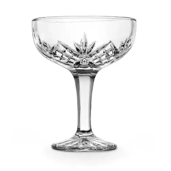 Dublin Champagne Coupe Glasses - 6oz., Set Of 4 NEW - Picture 2 of 3